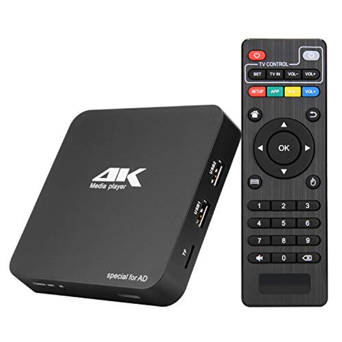 Products AGPTEK 4K Ultra-HD Reproductor multimedia digital Salida HDMI