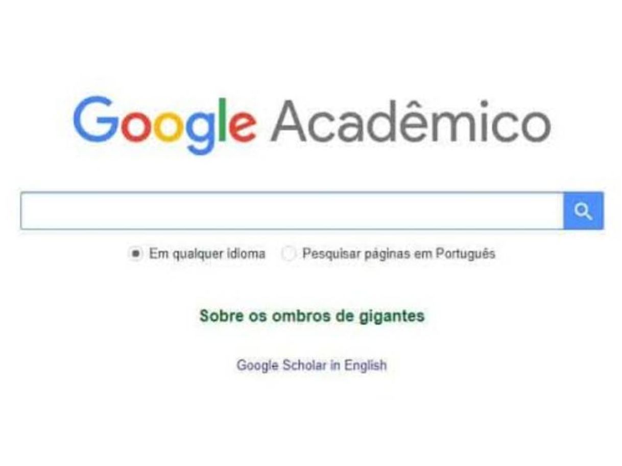 Moda Google Acadêmico