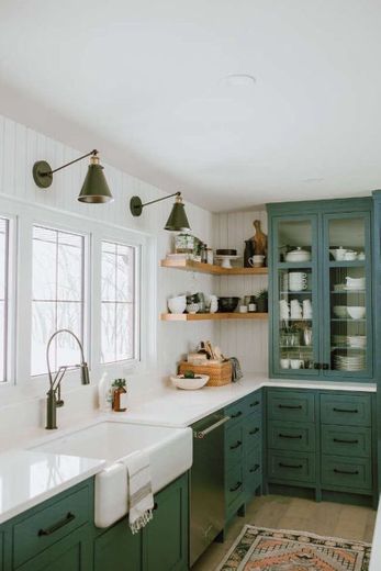 Green kitchen 💚