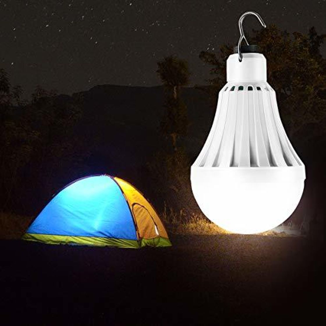 Product LEDMOMO Bombilla de luz USB que acampa Luz portátil Bombilla LED de