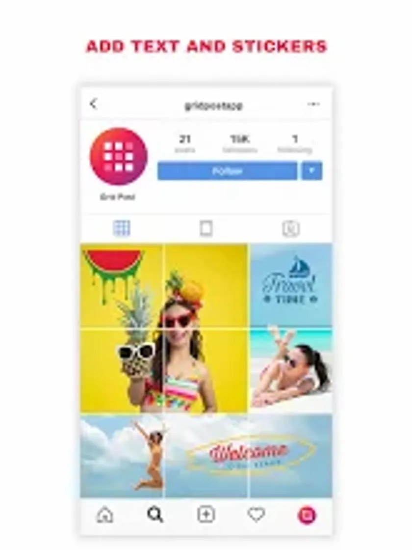 App Grid Post - Photo Grid Maker for Instagram Profile - Apps on Google ...