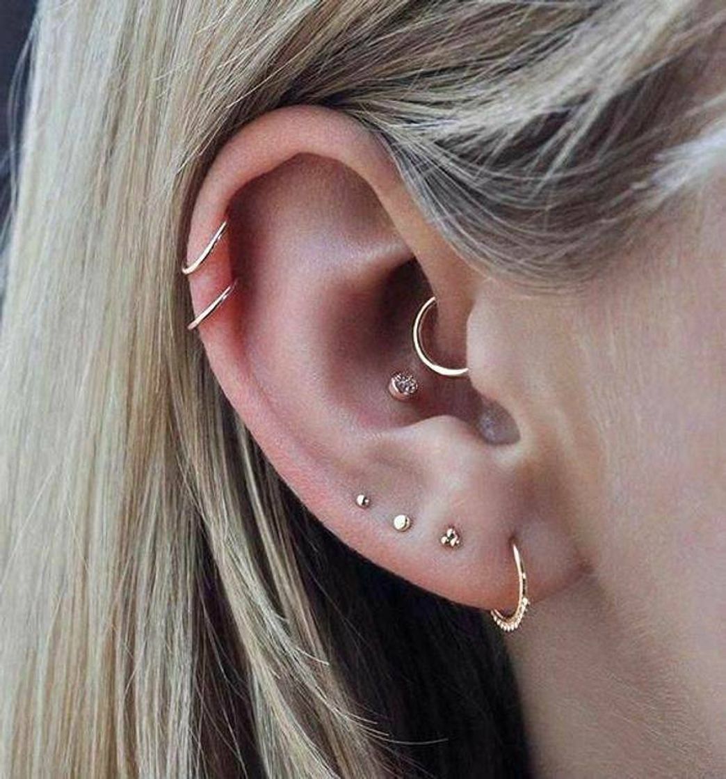 Moda Inspirações de piercings 