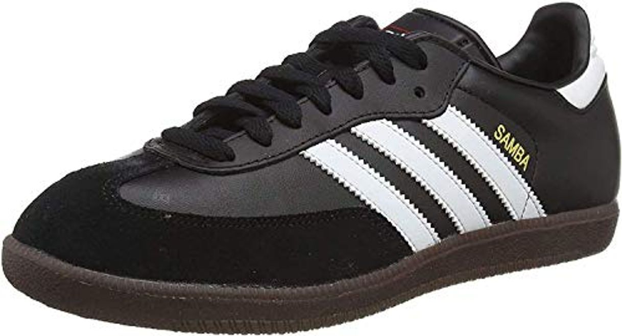 Fashion adidas Originals Samba Leather, Zapatillas de Fútbol para Hombre, Negro