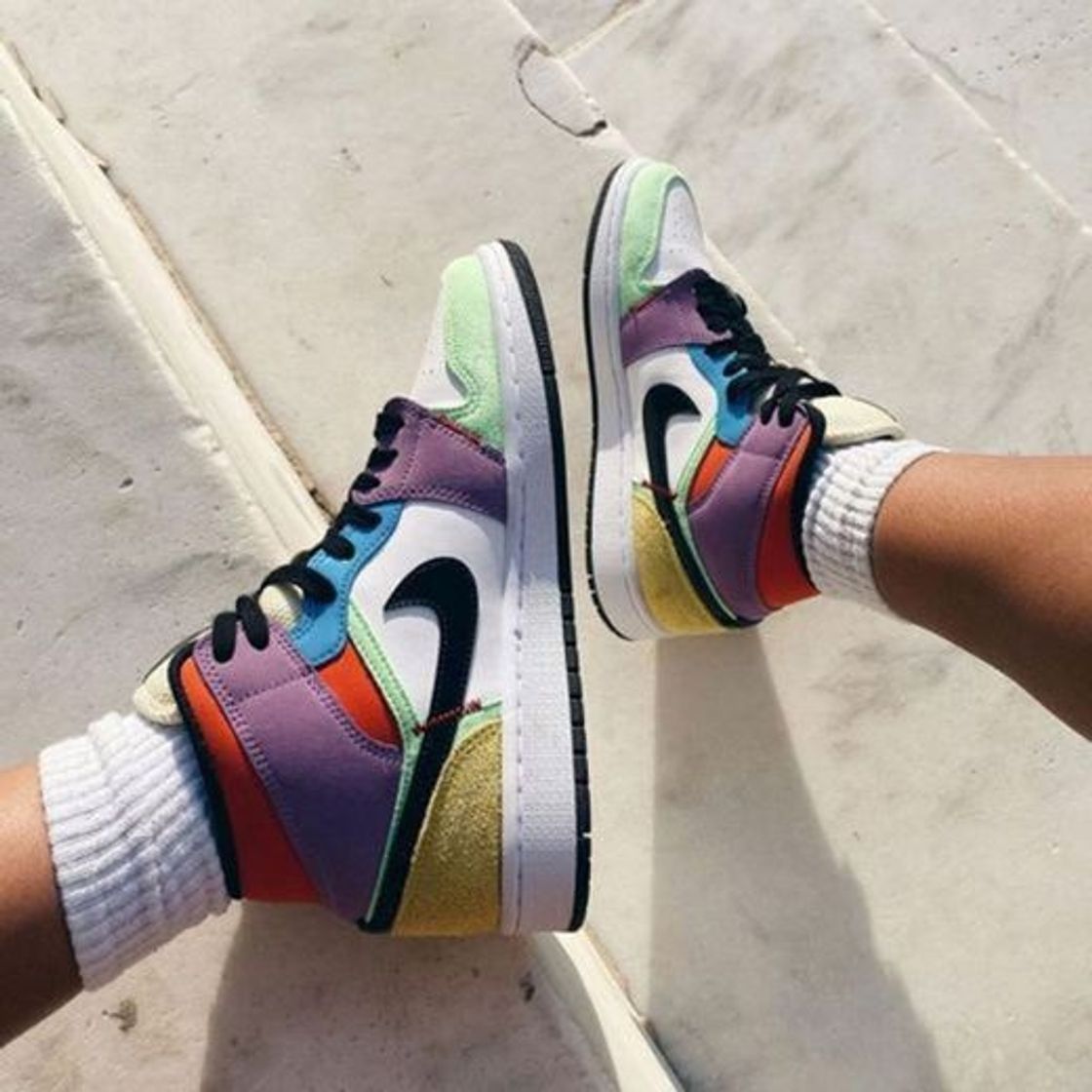Social Jordan Air 1 Retro High OG, Zapatillas de Deporte para Hombre, Multicolor