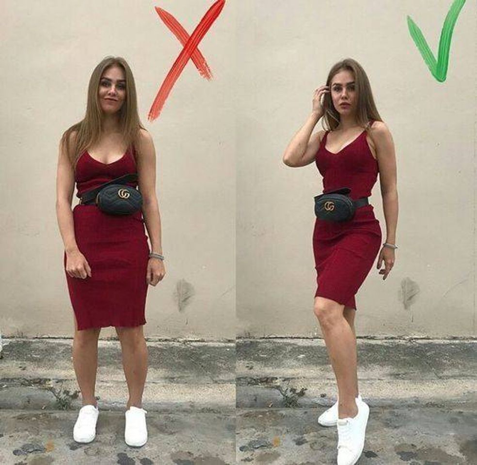 Moda Posições para fotos 