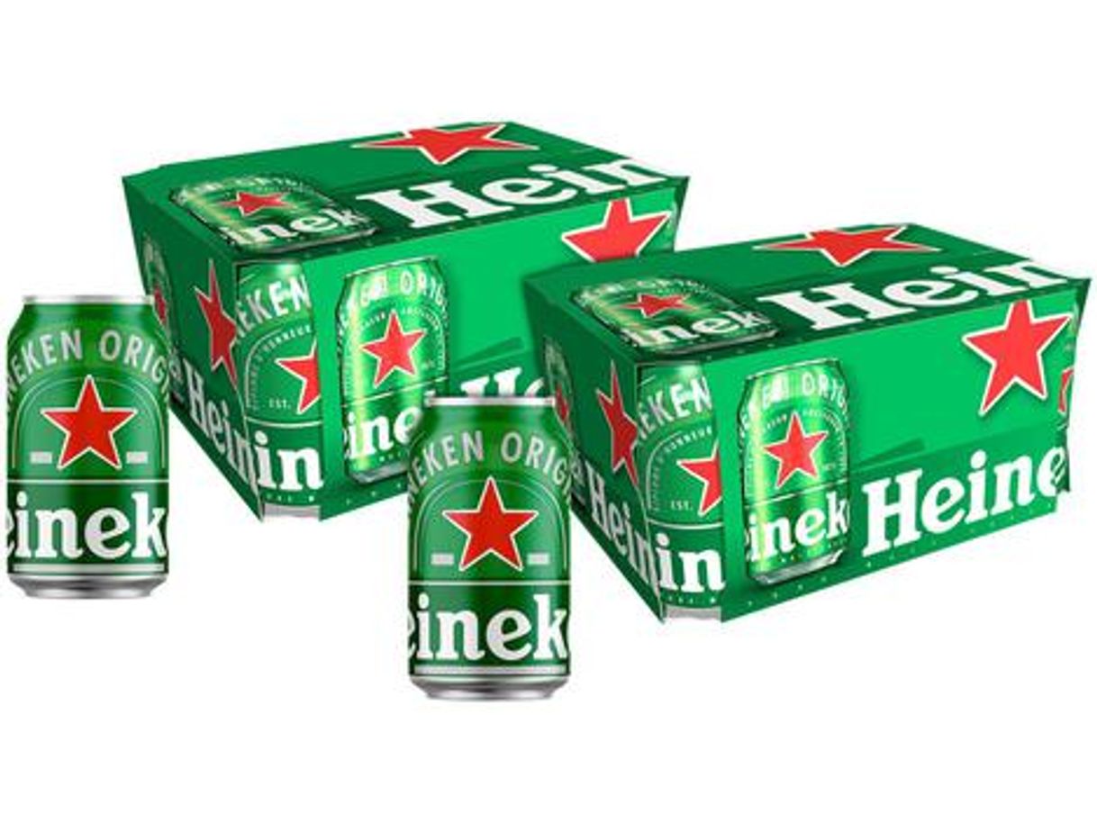 Fashion ✅✅Cerveja Heineken Lager - Pack 24 Latas de 350ml.
