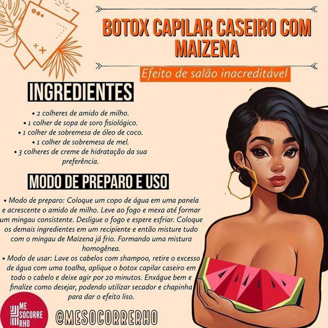 Moda Botox caseiro