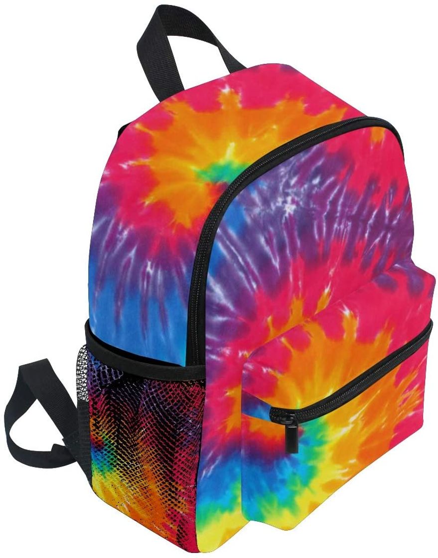 Fashion Travel Bookbag,Abstract Tie Dye Vortex Backpack Premium Shoulder Bookbag Tennis Shoulder Bag,40Cm