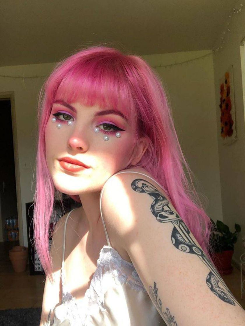 pink hair 🌺