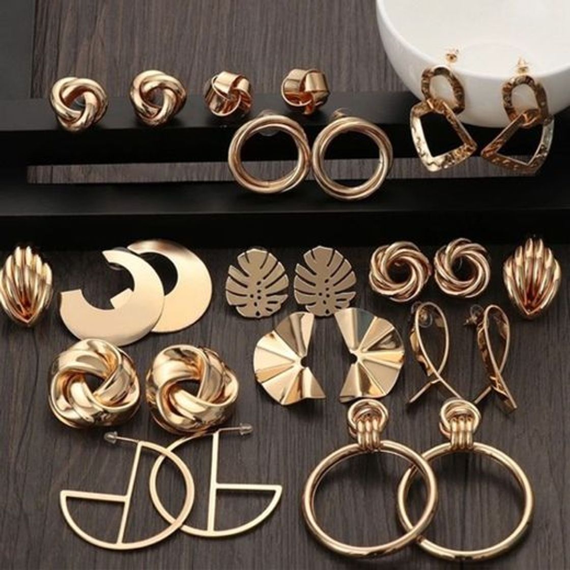 Products Pendientes dorados