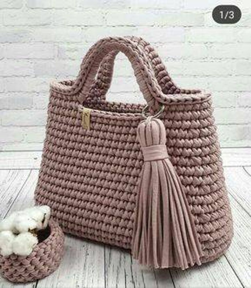 Fashion Bolsa crochê