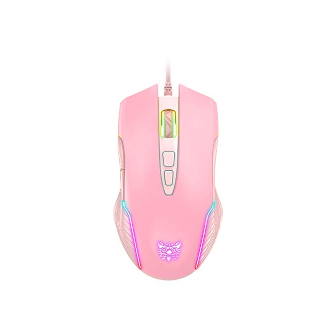 Electronic ONIKUMA RGB Gaming Mouse Wired, USB Óptico Ordenador Ratones con RGB, 6