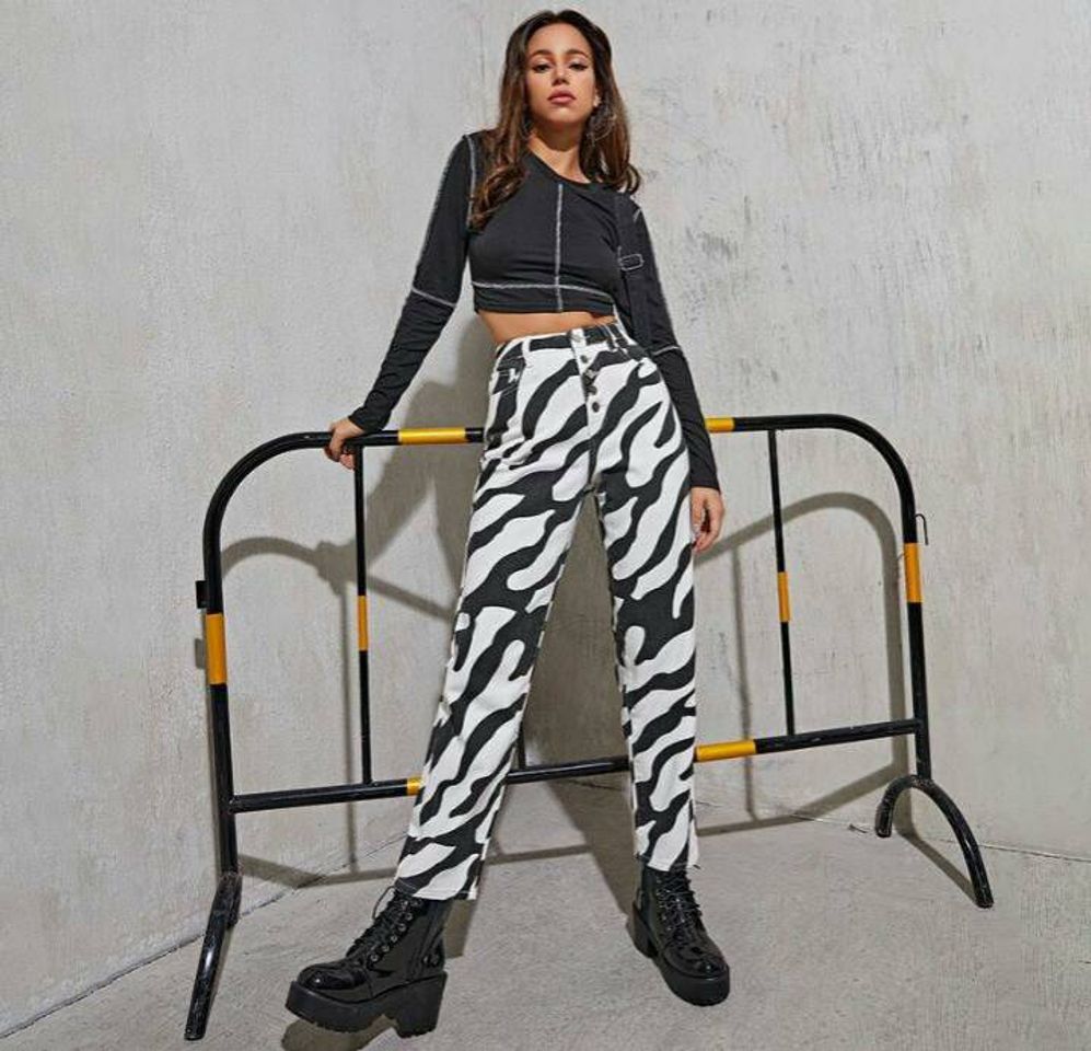 Fashion Jeans Zebra