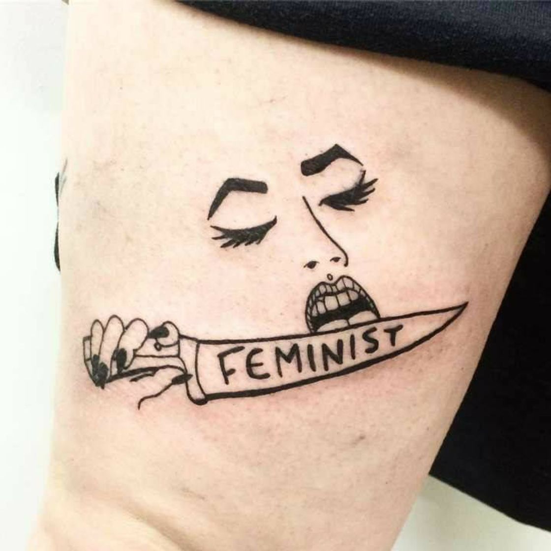 Fashion Tatuagem feminista