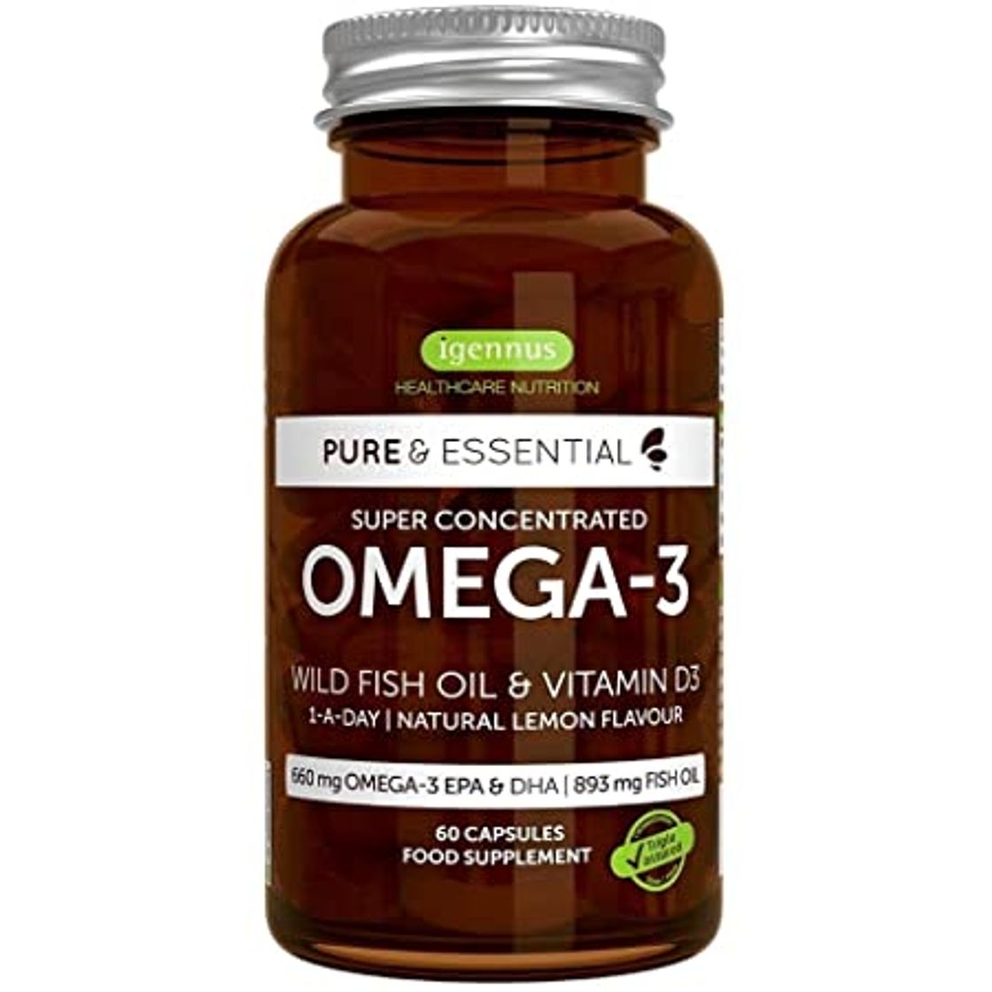 Fashion Aceite pescado omega 3 salvaje