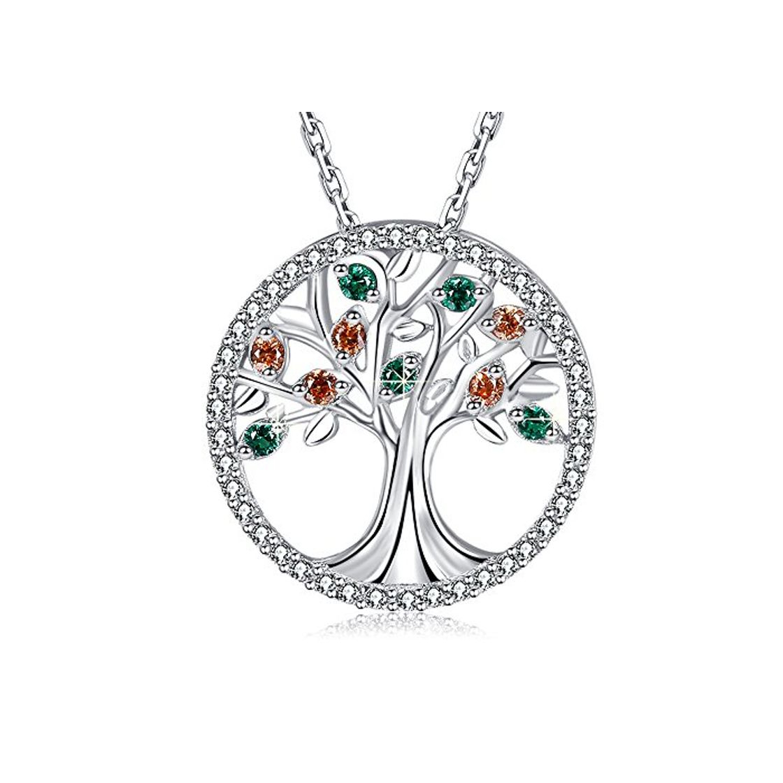 Social MEGA CREATIVE JEWELRY "Amor de la Familia" Collares Mujer de Árbol de