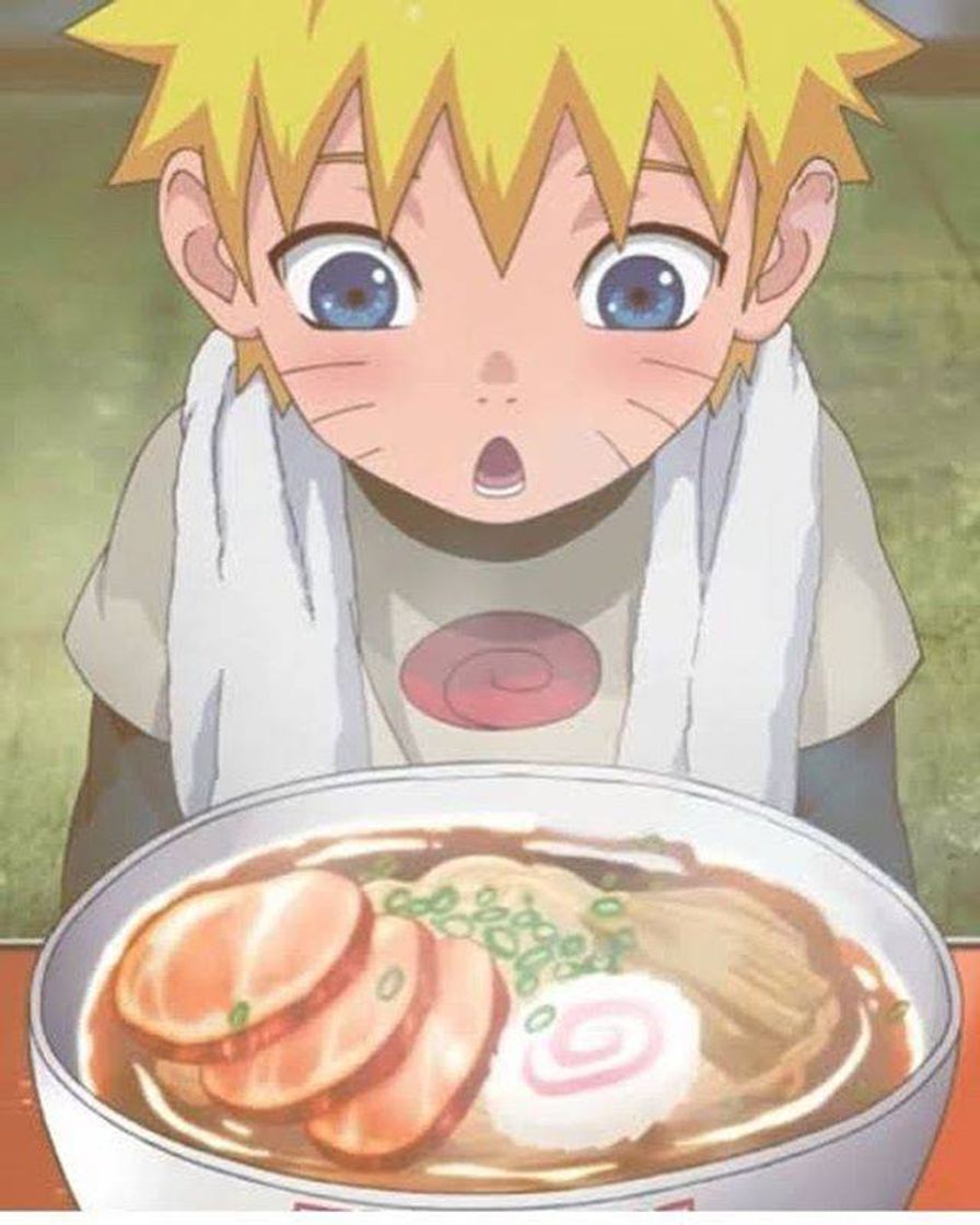 Moda ✨Naruto, piqueninho comendo (Lámen)✨