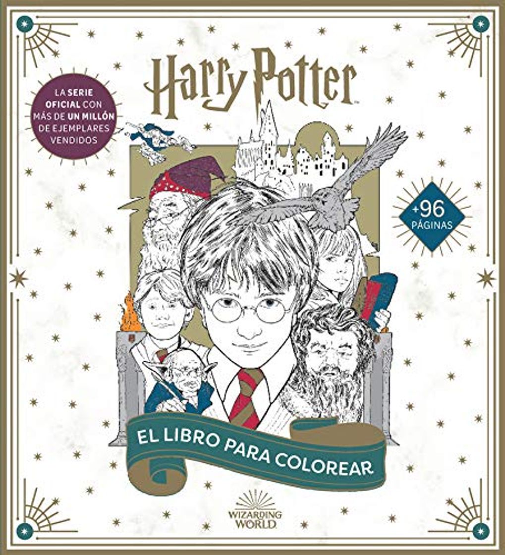 Libro Harry Potter: El libro oficial para colorear