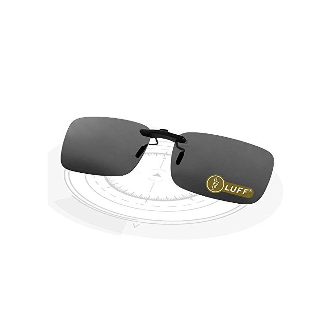 Moda LUFF Polarizado Clip Unisex en Gafas de Sol para Anteojos Recetados-Buen Estilo