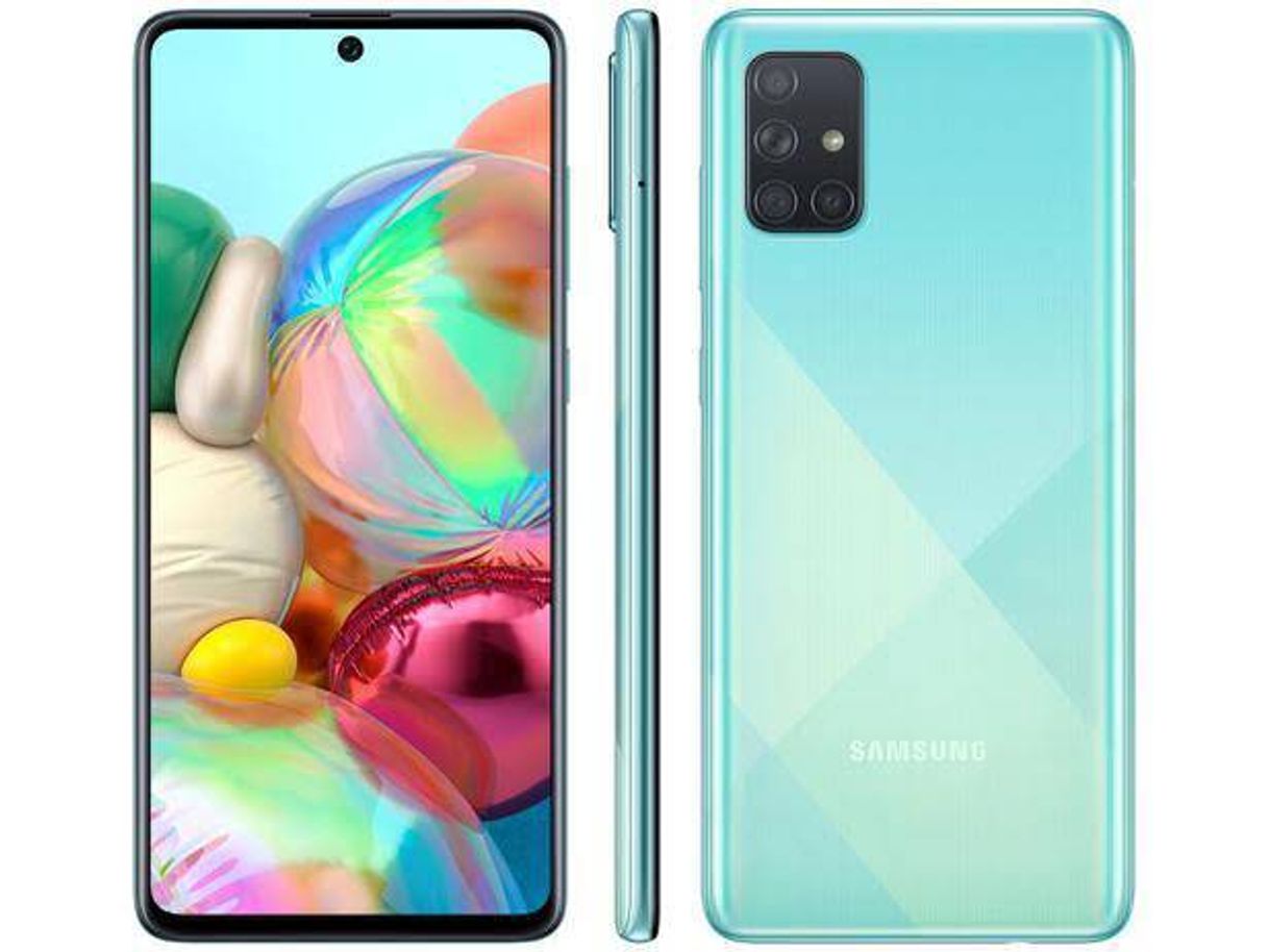 Fashion Samsung Galaxy A71 Dual SIM 128 GB azul 6 GB RAM | Mercado ...