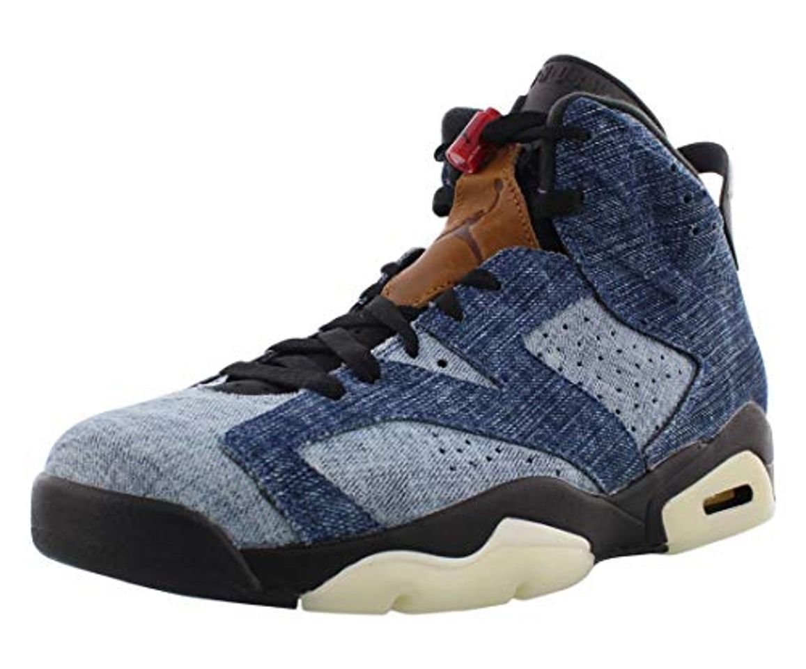 Moda Nike Air Jordan 6 VI Denim Lavado CT5350-401 Talla EE.UU., azul