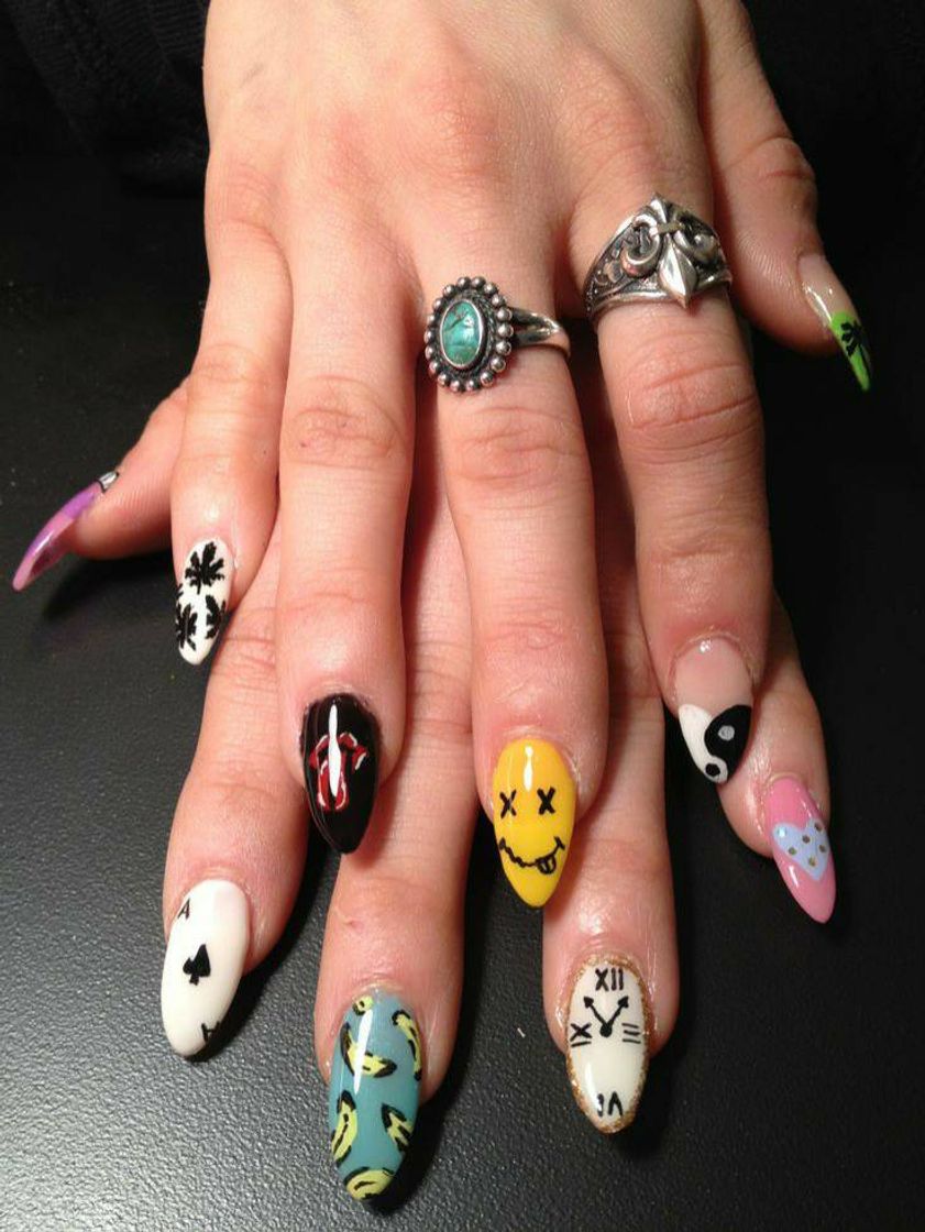 Moda Unhas grandes 