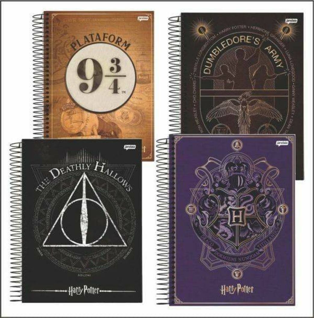 Fashion Caderno Harry Potter 