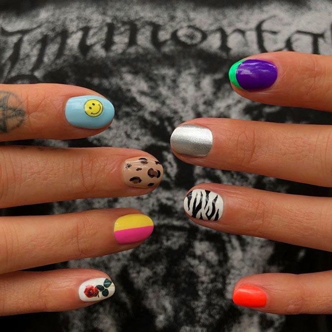 Moda Unhas estampadas 