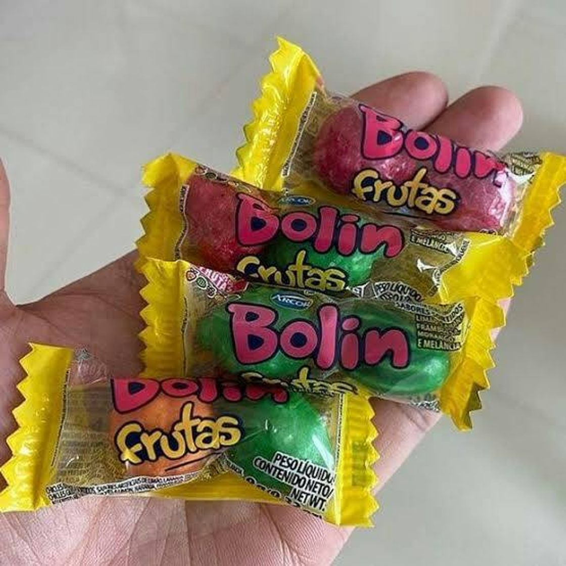 Moda Chiclete Bolin Frutas - Arcor