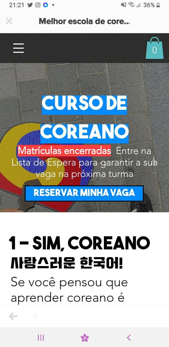 Moda Escola de coreano online 