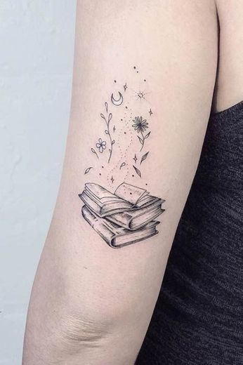 Tatuagem livros 📚 