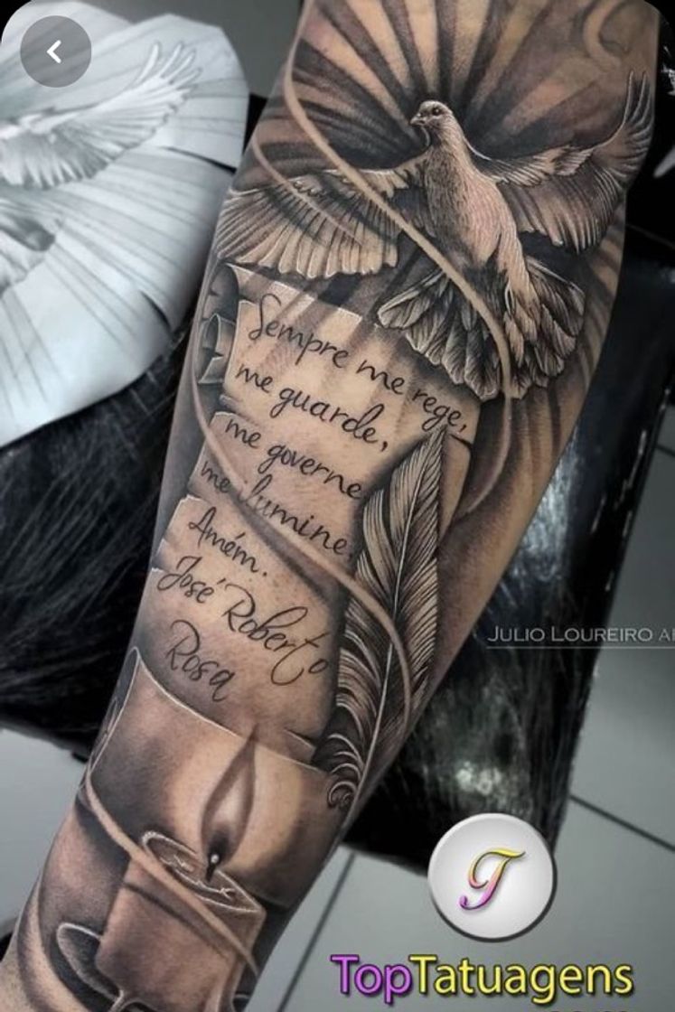 Moda Olha essa tatto , incrível ❤️