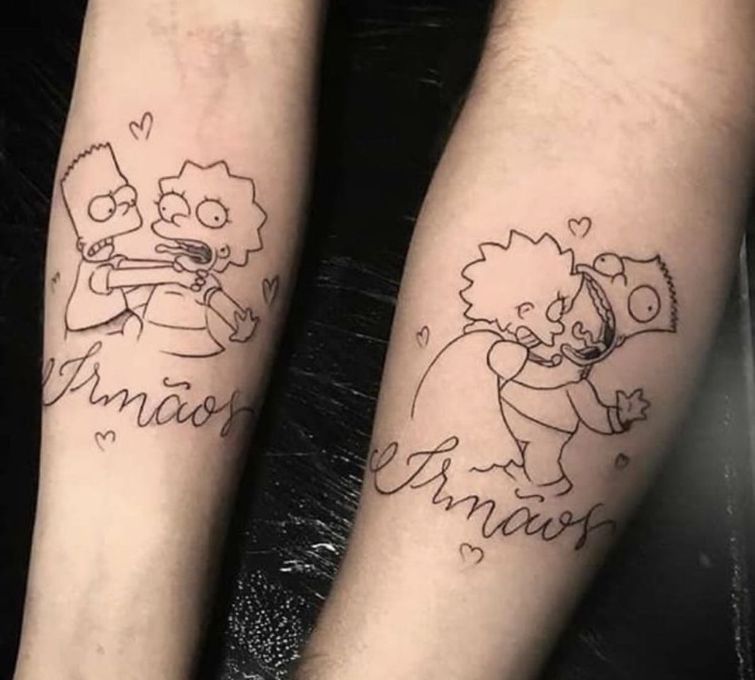 Moda Tatto de irmão ❤️