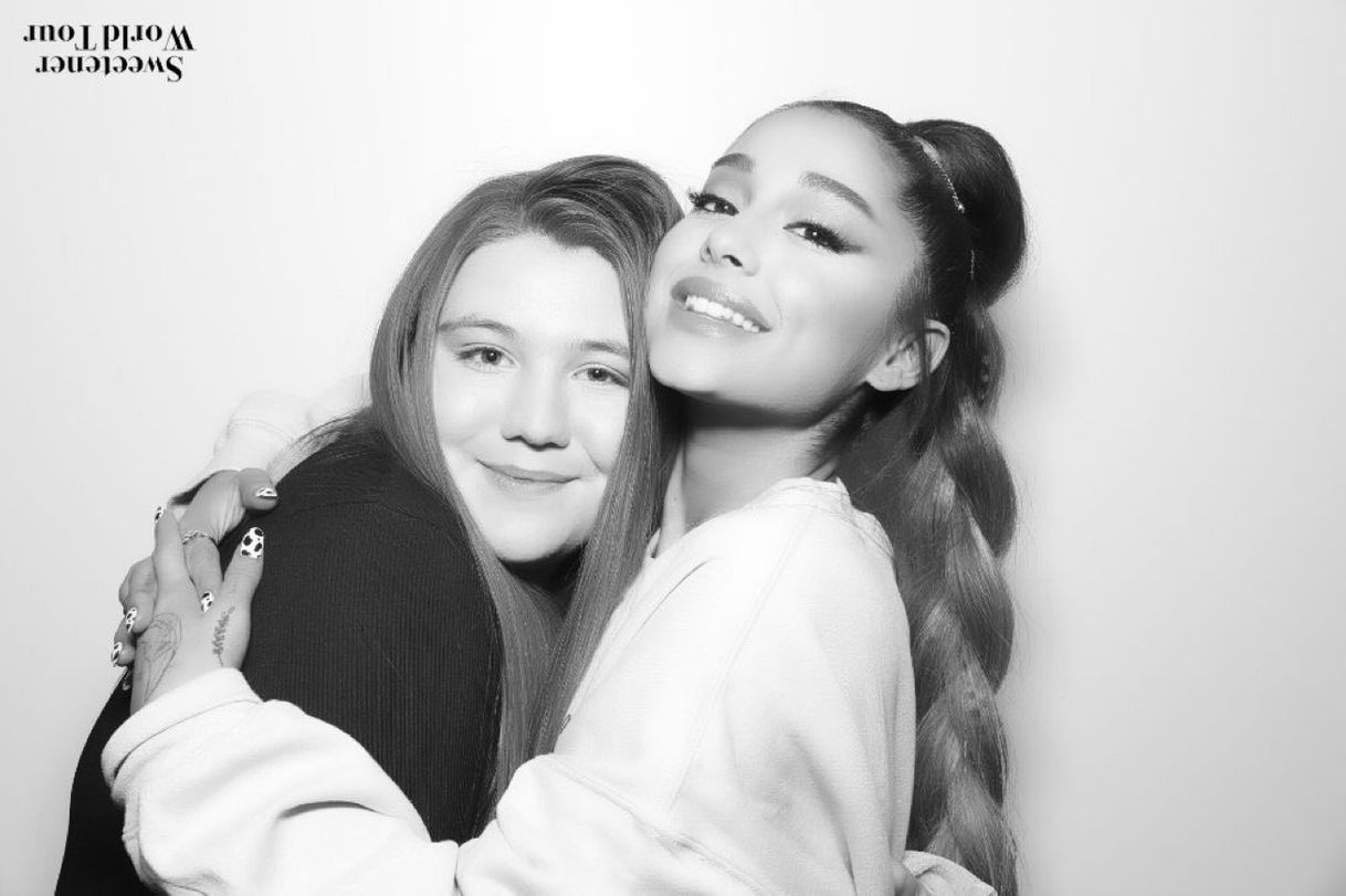 Ariana Grande E fã vou me encontrar com ela