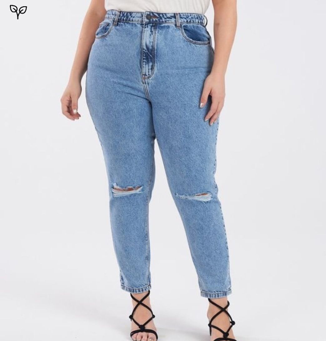 Moda Calça jeans plus 