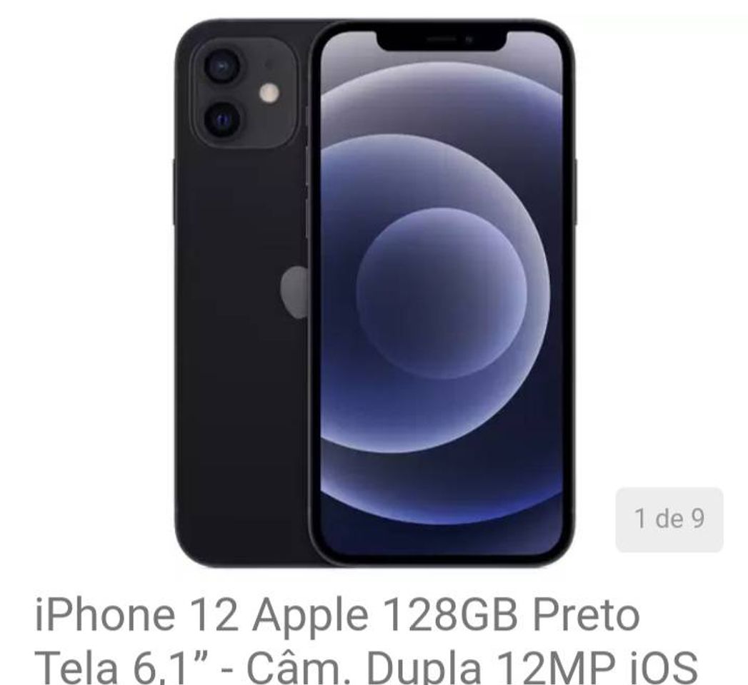 Moda 1 de 9

iPhone 12 Apple 128GB Preto Tela 6,1” - Câm. Dupla 1