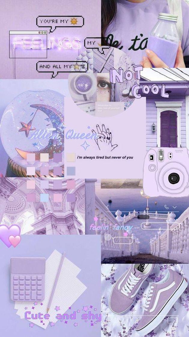 Fashion Wallpaper roxinho 💜