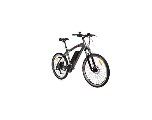 Moma Bikes Bicicleta de Montaña E-MTB-26 "