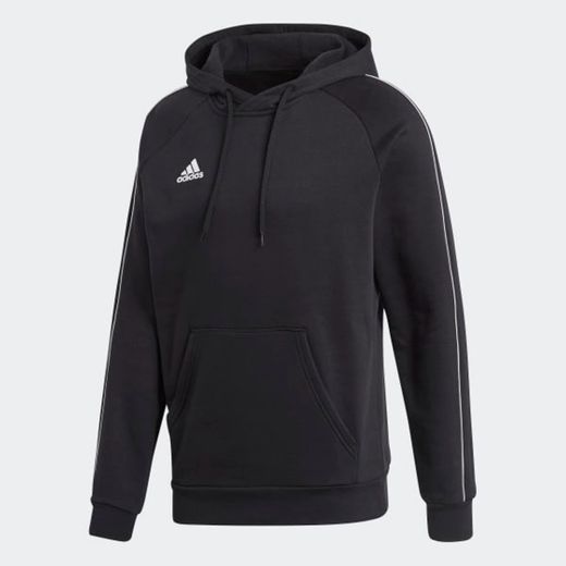 adidas Core18 Hoody Sweatshirt, Hombre, Negro