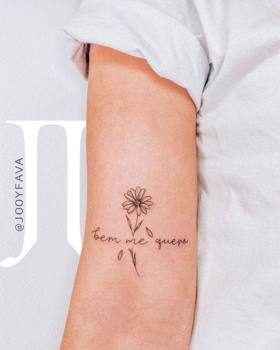 Fashion Tattoo frase🌼