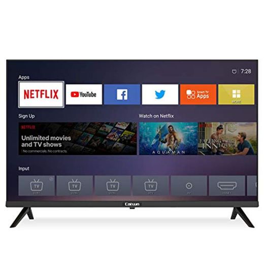 Caixun EC32S2N, 2020 LED HD Smart TV de 32 Pulgadas, WiFi, Netflix,