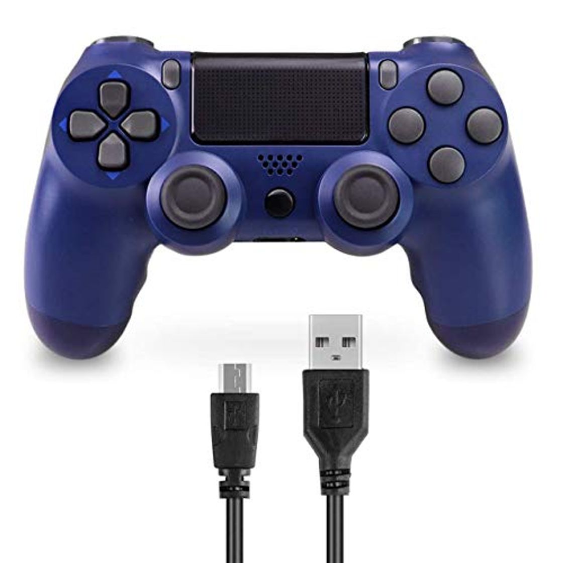 Product Mando inalámbrico PS4, Mando ps4 inalambrico,Inalámbrico Controlador con Vibración Doble/6-Axis Gyro/Panel táctil,Compatible