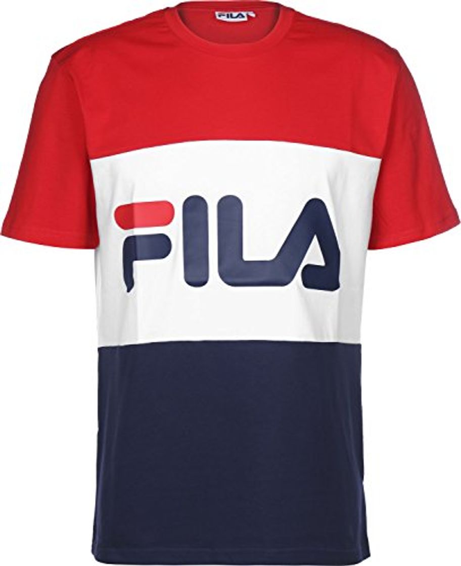 Fashion Fila Camiseta Day Rojo/Blanco/Azul Talla: XS