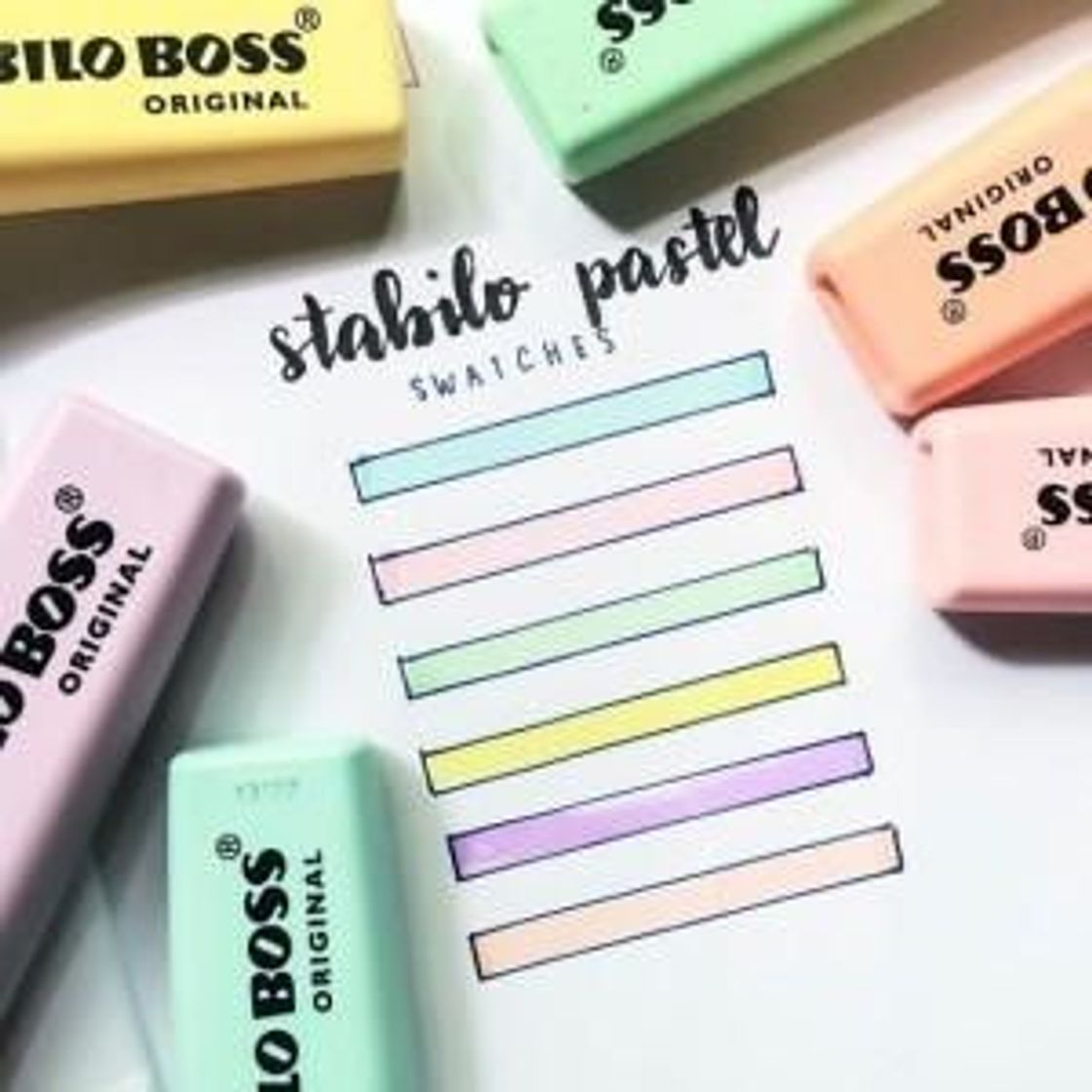 Products Subrayadores Stabilo pastel 