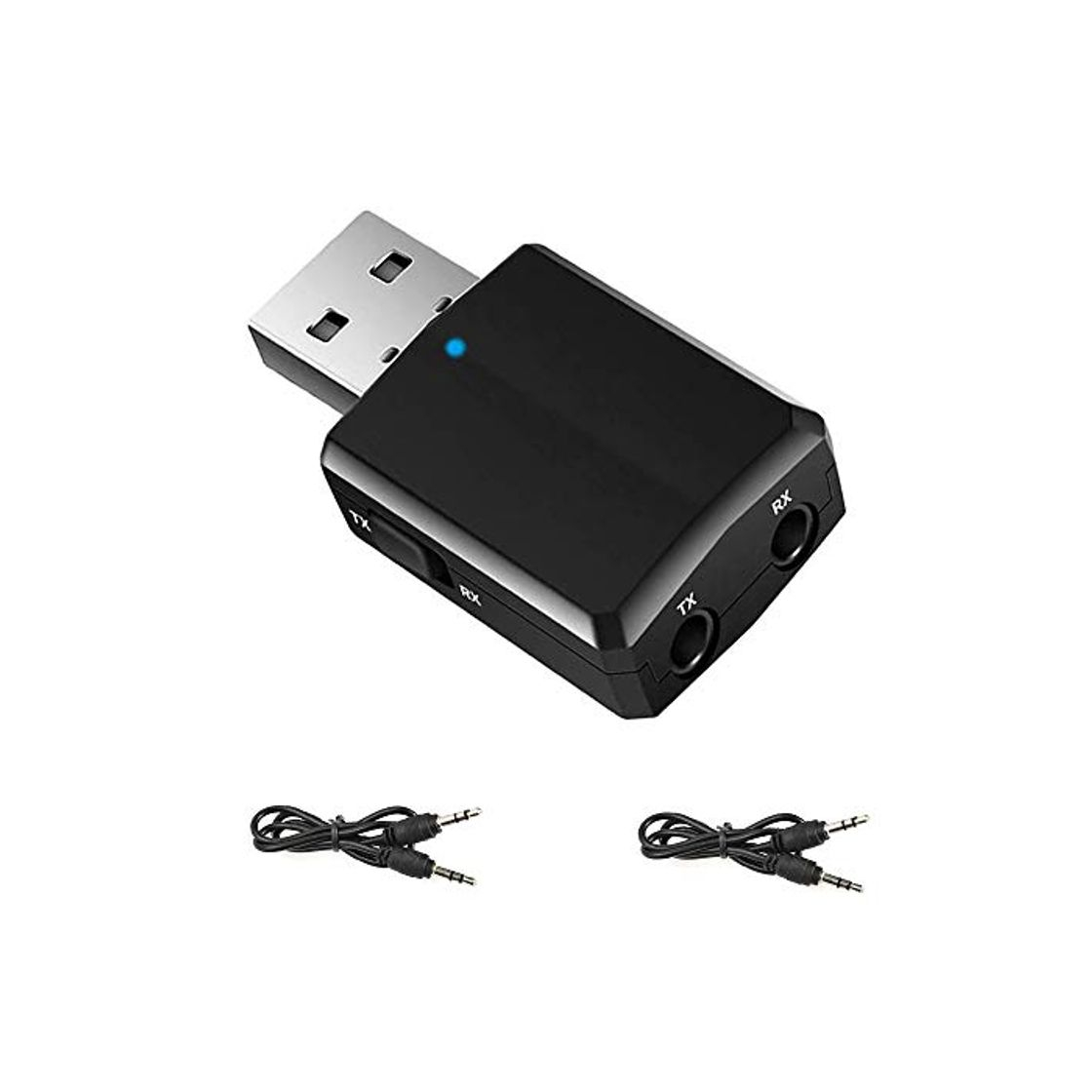 Producto EasyULT Adaptador Bluetooth USB 5.0, Transmisor Receptor Bluetooth 3-en-1 con Audio Inalámbrico