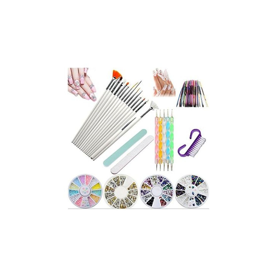 Beauty Kit de herramientas para manicura de uñas