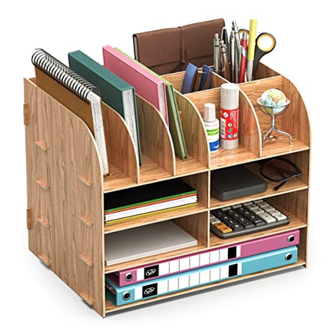 Product Lesfit Organizador Mesa Escritorio Madera