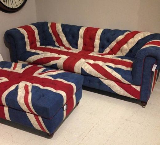 United Kingdom flag sofa