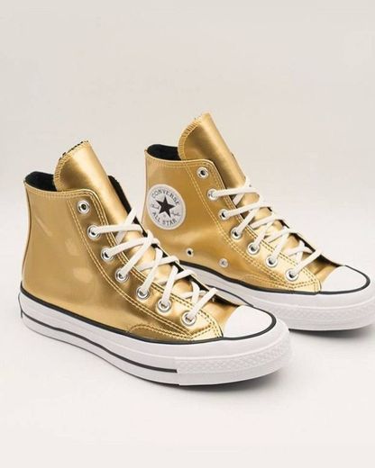 Gold All Star Converse Chuck Taylor