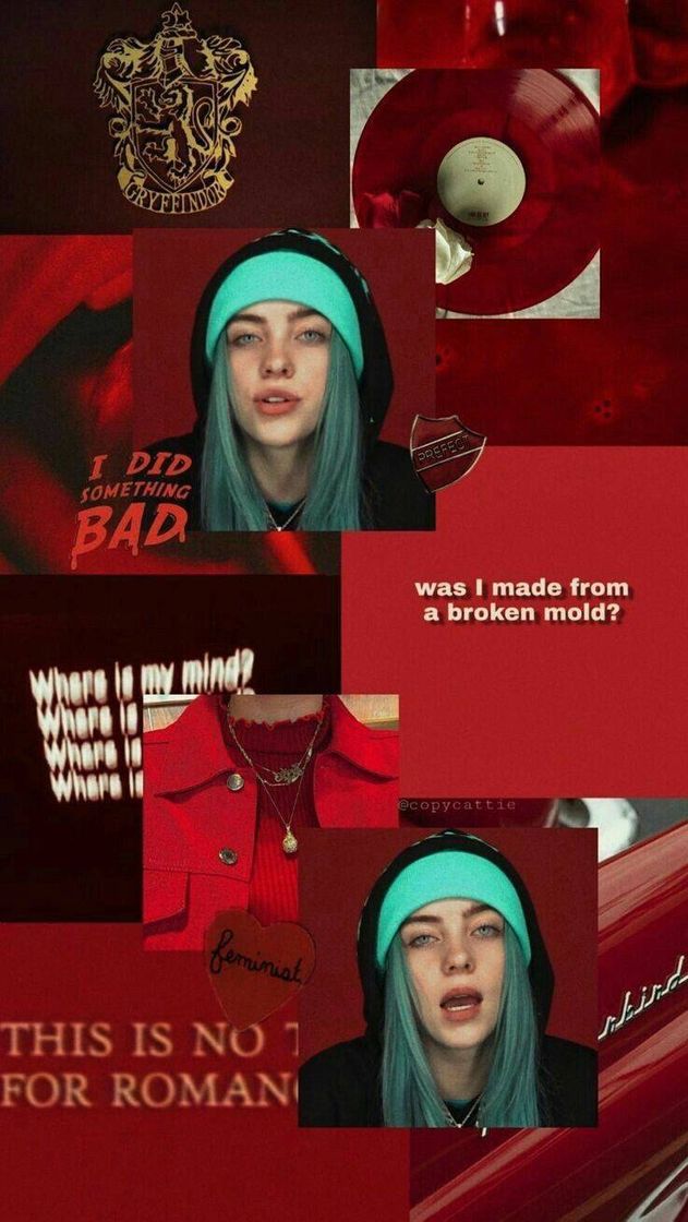 Moda Wallpaper aesthetic da billie eilish 